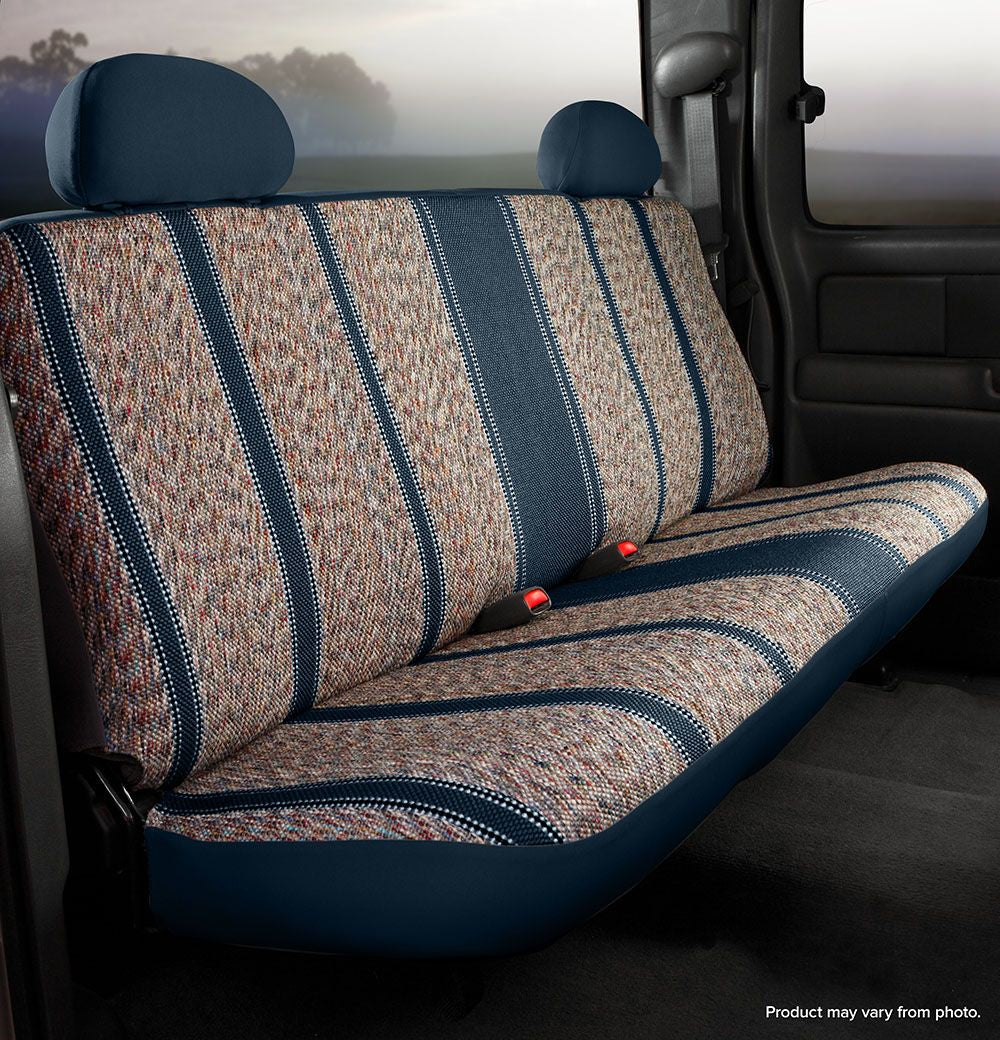 0713 SILVERADO/SIERRA TR REAR BENCH SEAT COVER NAVY