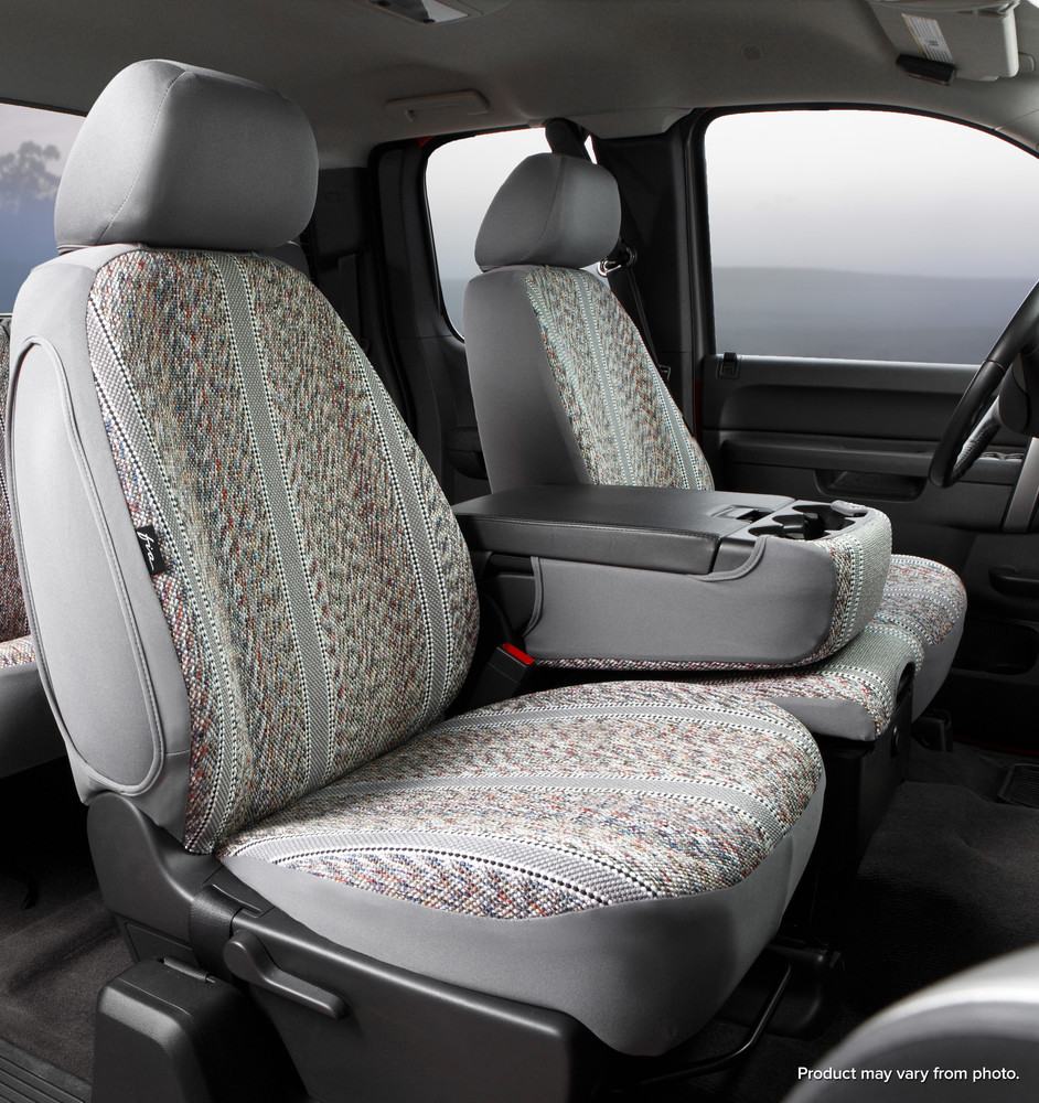 0511 DAKOTA TR FRONT BUCKET SEAT COVER BLACK