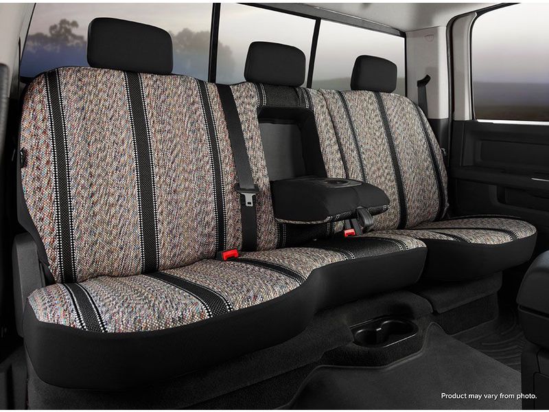 22C FRONTIER TR REAR 40/60 SPLIT SEAT COVER BLACK