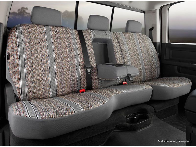 22C FRONTIER TR REAR 40/60 SPLIT SEAT COVER GRAY