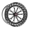 Weld Vitesse 17x10 / 5x4.5mm BP / 8in. BS Low Pad Black Wheel - Black SBL