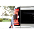 Ford F150 RAPTOR 21-23 (Replaces OEM LED Style Tail Lights w/ Blind Spot Warning System) OLED TAIL LIGHTS - Smoked Lens