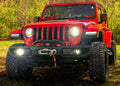 18C WRANGLER JL/GLADIATOR JT 4BANGER FOG LIGHT KIT (NCS/WIDE/WHITE)