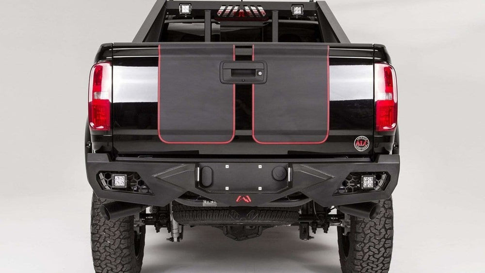 1522 COLORADO/CANYON VENGEANCE REAR MATTE BLACK