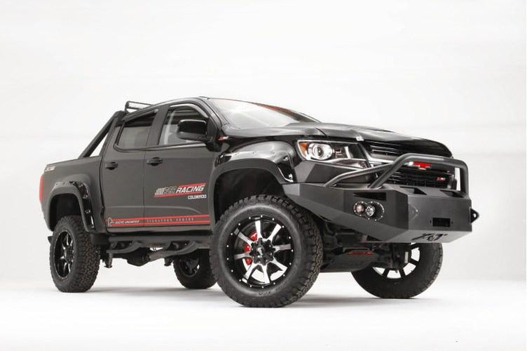 1520 COLORADO WINCH BUMPER W/ PRERUNNER GUARD MATTE BLACK