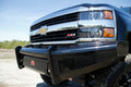 Classic Chevy HD Front Ranch Bumper w/ No Guard (2500 - 3500) w/ Tow Hooks