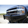 Classic Chevy HD Front Ranch Bumper w/ No Guard (2500 - 3500) w/ Tow Hooks