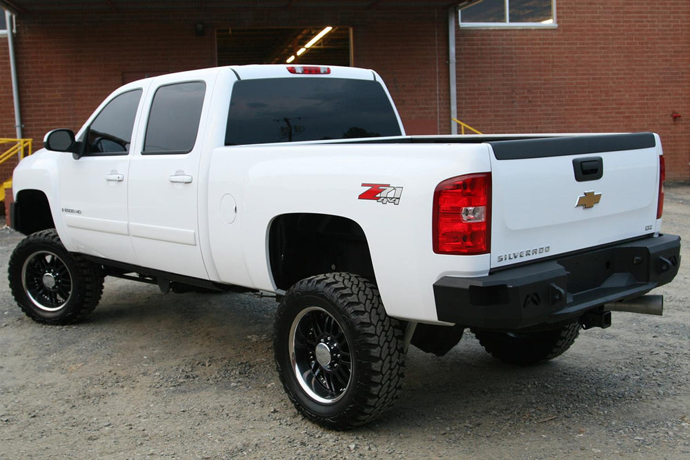 1114 SILVERADO/SIERRA HD 2500 3500 PREMIUM REAR BUMPER MATTE BLACK