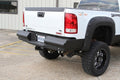1519 SILVERADO/SIERRA 2500/3500 HD REAR ELITE RANCH BUMPER MATTE BLACK
