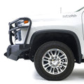 Chevy 2500-3500 HD Premium front bumper w/ full grill guard Bare