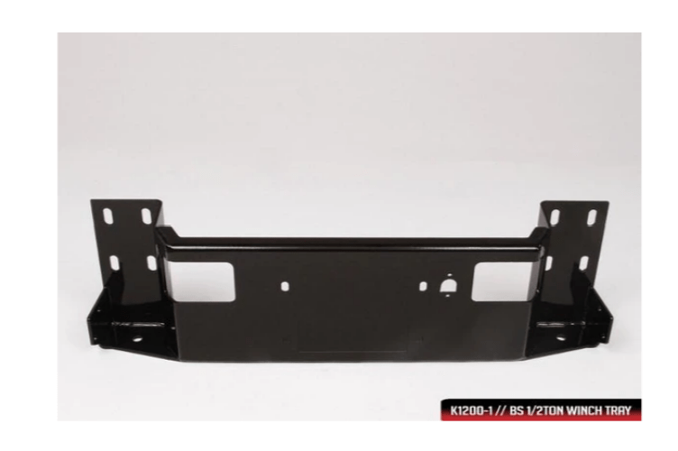 Chevy 2500-3500 HD Black Steel front no guard w/ tow hooks