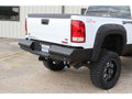 9906 SILVERADO/SIERRA 2500/3500 HD REAR ELITE RANCH BUMPER MATTE BLACK