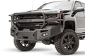 1618 SILVERADO 1500 WINCH BUMPER W/ FULL GRILL GUARD MATTE BLACK