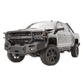 1618 SILVERADO 1500 WINCH BUMPER W/ FULL GRILL GUARD MATTE BLACK