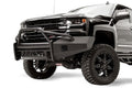 1618 SILVERADO 1500 BS ELITE PRERUNNER GUARD W/ TOW HOOKS MATTE BLACK