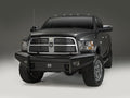 0609 RAM 2500/3500 FRONT ELITE RANCH BUMPER W/ NO GUARD W/ TOW HOOKS MATTE BLACK