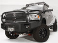 1318 RAM 1500 WINCH BUMPER W/ FULL GRILL GUARD MATTE BLACK
