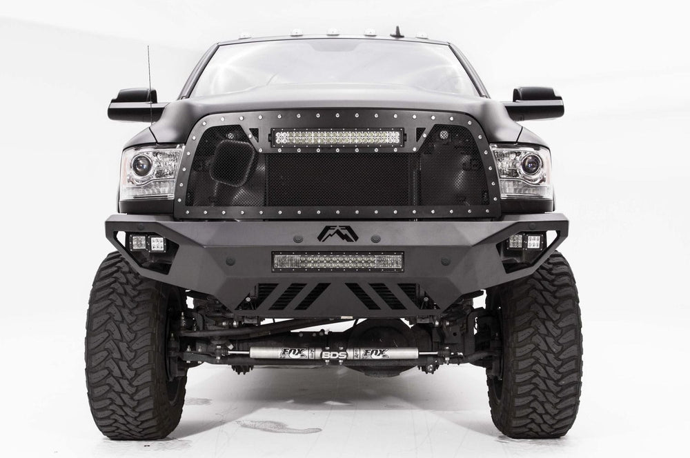 1618 RAM 2500/3500(19 CLASSIC)VENGEANCE FRONT SENSOR BUMPER W/NO GUARD MATTE BLACK