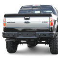09-14 F150 PREMIUM REAR BUMPER MATTE BLACK