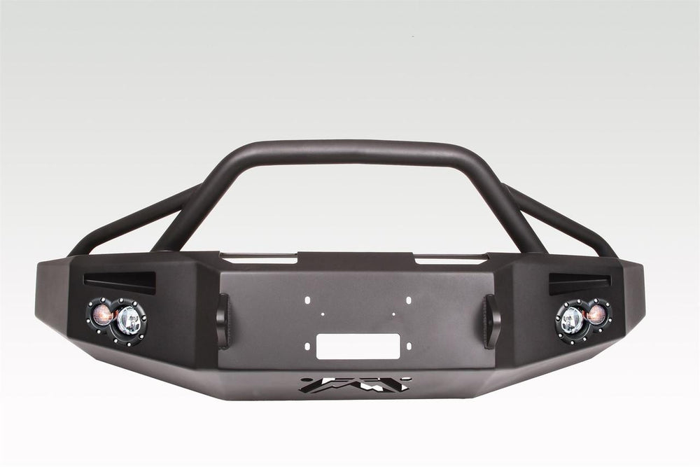 1517 F150 WINCH BUMPER W/ PRERUNNER GUARD MATTE BLACK