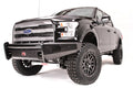 1517 F150 BLACK STEEL FULL NO GUARD W/ TOW HOOKS