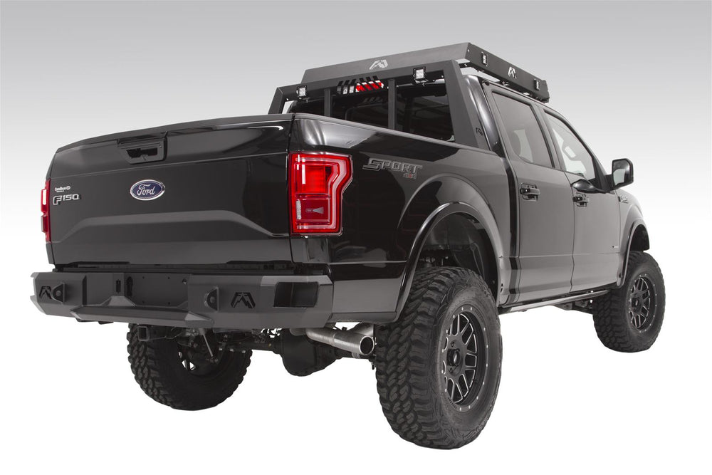 15-C F150 SENSOR REAR BUMPER MATTE BLACK