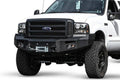 0507 F250/F350/F450/F550 WINCH BUMPER W/ NO GRILL GUARD MATTE BLACK