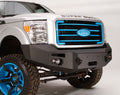 0507 F250/F350/F450/F550 WINCH BUMPER W/ NO GRILL GUARD MATTE BLACK