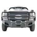 17C F450/F550 SUPER DUTY NEW PREMIUM FRONT BUMPER W/ NO GUARD MATTE BLACK