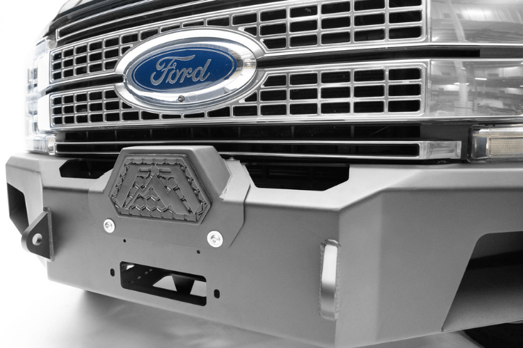 17C F450/F550 SUPER DUTY NEW PREMIUM FRONT BUMPER W/ NO GUARD MATTE BLACK