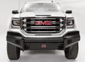 17C F250/F350 FRONT RANCH BUMPER W/ NO GUARD (F250F550) W/ TOW HOOKS