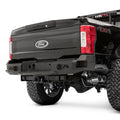 17-C F250 F350 SD PREMIUM REAR BUMPER MATTE BLACK
