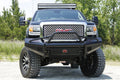 1114 SIERRA 2500/3500 FRONT RANCH BUMPER W/ PRERUNNER GUARD W/ TOW HOOKS