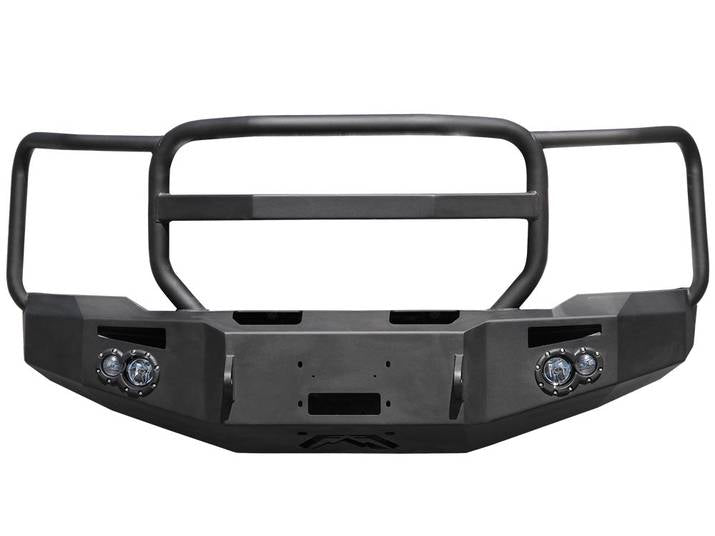 20C SIERRA 2500/3500 HD PREMIUM FRONT BUMPER W/ FULL GRILL GUARD BARE