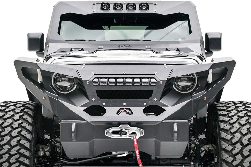 18C JEEP JL GRUMPER LIGHT BAR MOUNT BARE STEEL