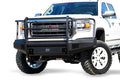 1415 SIERRA 1500 BS ELITE FULL GRILL GUARD W/ TOW HOOKS MATTE BLACK