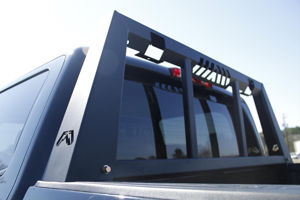 0717 SILVERADO/SIERRA 1500/2500/3500 HEADACHE RACK MATTE BLACK