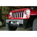 0718 WRANGLER JK FMJ STUBBY WINCH BUMPER MATTE BLACK