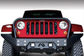 0718 WRANGLER JK FMJ FULL WIDTH WINCH BUMPER WITH GRILL GUARD MATTE BLACK