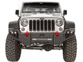 0718 WRANGLER JK VENGEANCE FRONT BUMPER W/ NO GUARD MATTE BLACK