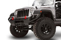 0718 WRANGLER JK VENGEANCE FRONT BUMPER W/ NO GUARD MATTE BLACK