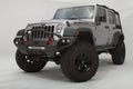 0718 WRANGLER JK VENGEANCE FRONT BUMPER W/ PRERUNNER GUARD BARE STEEL