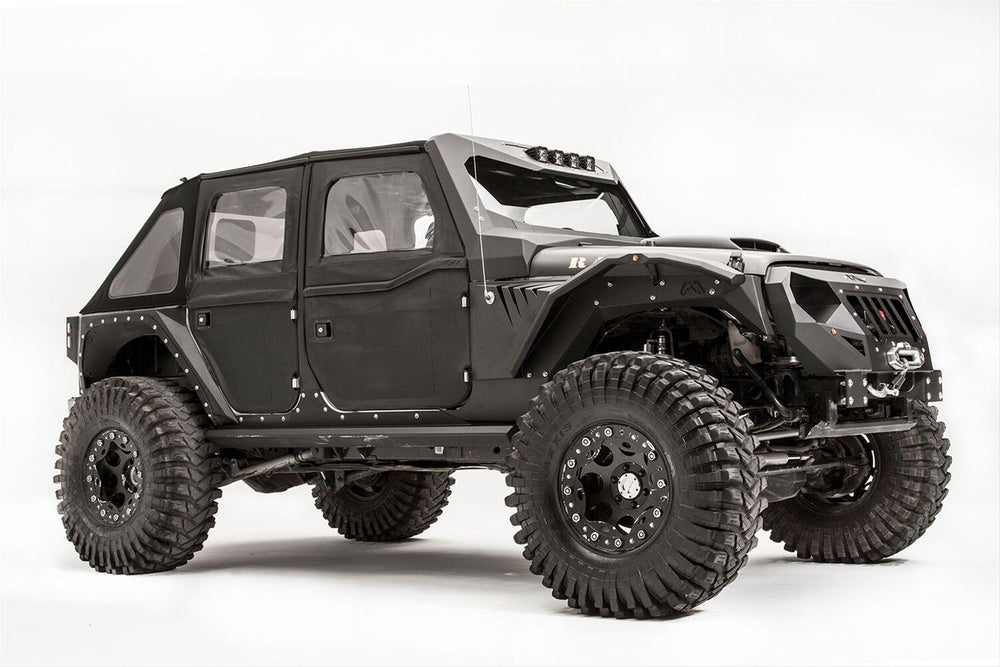 Jeep JK Front Fender Gill Box Bare; Jeep JL Front Fender Gill Box Bare (must use base fender JL2000-1)