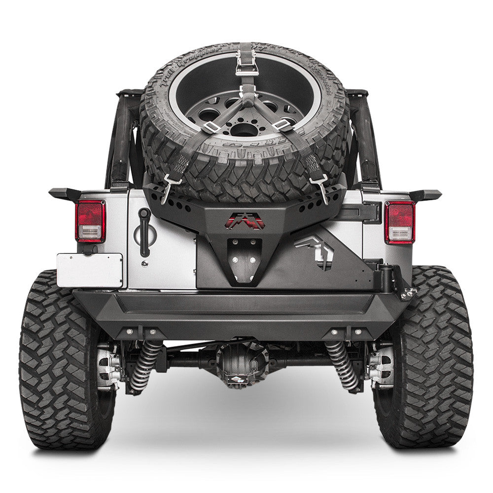 0718 JEEP JK SLANT BACK TIRE CARRIER FOR THE Y1261T