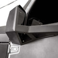 0718 JEEP JK FRONT DOOR SKIN MIRROR PROTECTOR BARE STEEL