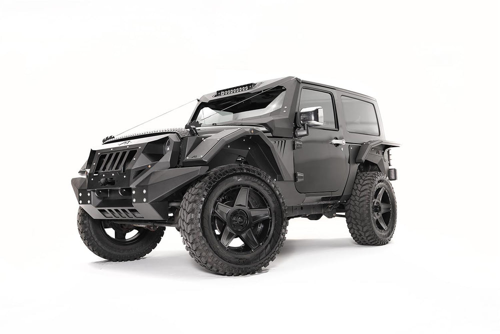 0718 2 DOOR JEEP JK REAR REPLACEMENT FENDER BARE