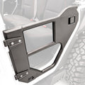 Jeep JL Rear Half Tube Doors Bare; Gladiator JT Rear Half Tube Doors Bare Steel
