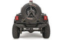 18C JEEP JL SLANT BACK TIRE CARRIER BARE STEEL (NEEDS BASE BUMPER)