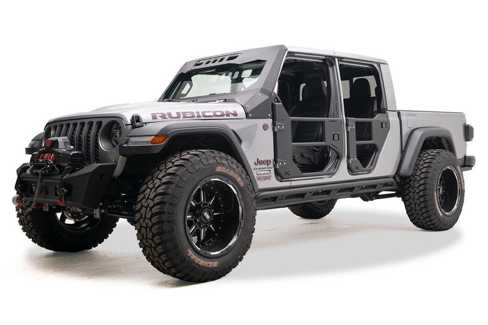 2020 GLADIATOR BARE STEEL TUBE ROCK SLIDER