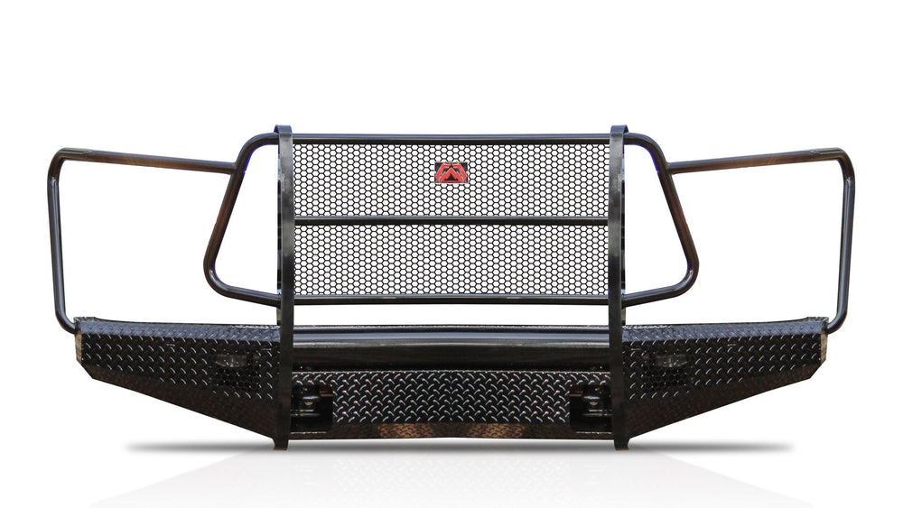 Toyota Tundra Black Steel Full Grill Guard w/ Tow Hooks